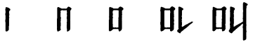 Последовательность написания иероглифа jiào 叫