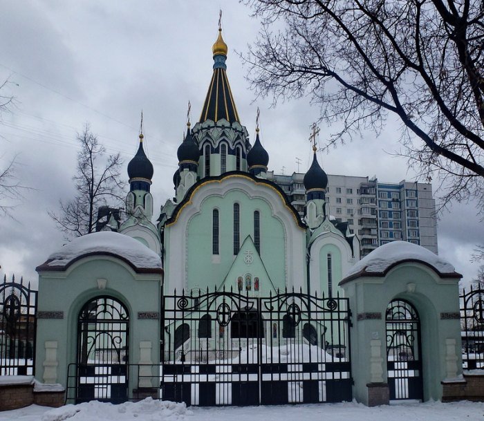 The Sokolniki Cathedral in Moscow