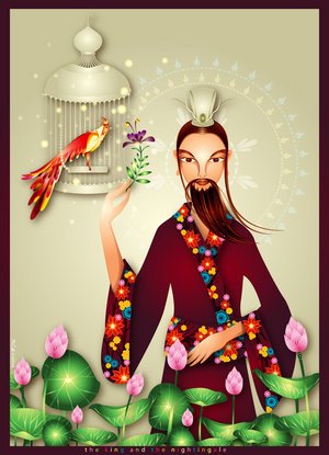 Kral ve bülbül - Король и соловей